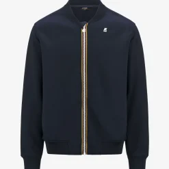 K-WAY Abel Light Spacer - Fleece - Jacket - Man - Blue Depth Clearance