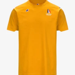 K-WAY Aburot Orient Express Ac - T-Shirtstop - T-Shirt - Unisex - Yellow Sunflower Shop