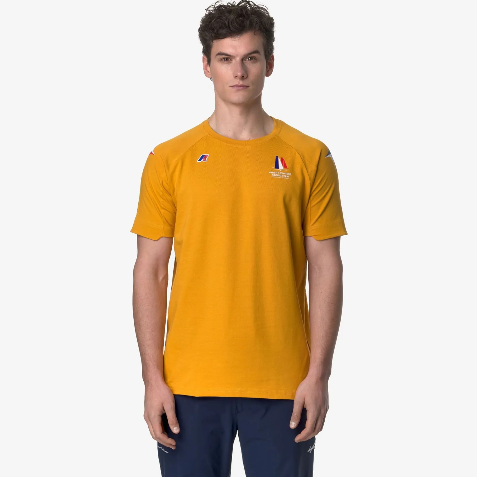 K-WAY Aburot Orient Express Ac - T-Shirtstop - T-Shirt - Unisex - Yellow Sunflower Shop