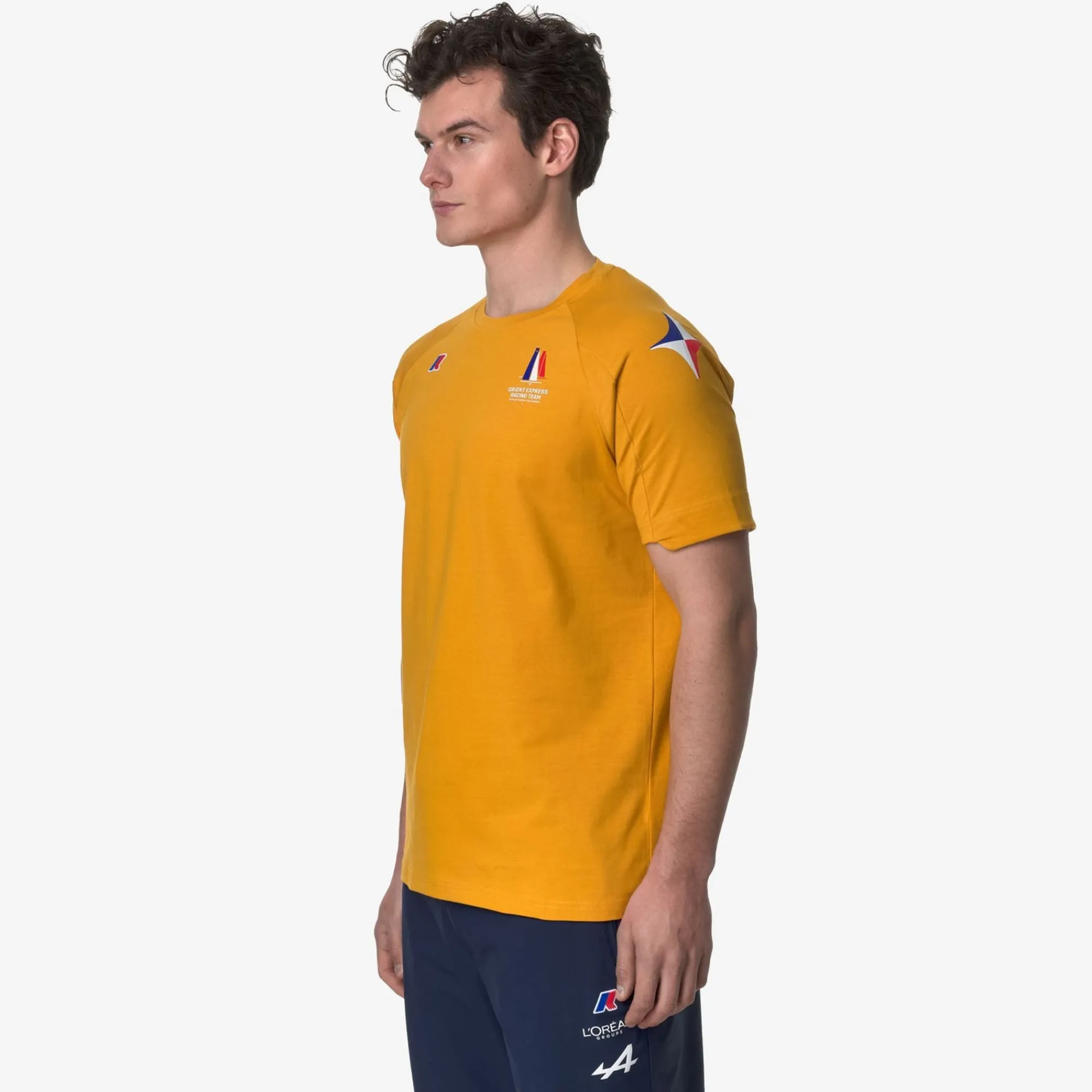 K-WAY Aburot Orient Express Ac - T-Shirtstop - T-Shirt - Unisex - Yellow Sunflower Shop