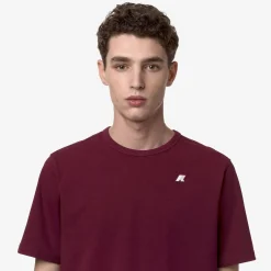 K-WAY Adame Stretch Jersey - T-Shirtstop - T-Shirt - Man - Red Dk Shop