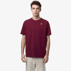 K-WAY Adame Stretch Jersey - T-Shirtstop - T-Shirt - Man - Red Dk Shop