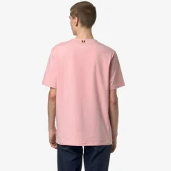 K-WAY Adame Stretch Jersey - T-Shirtstop - T-Shirt - Man - Pink Ash Best