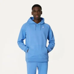 K-WAY Alban - Fleece - Jumper - Man - Blue Ultramarine Shop