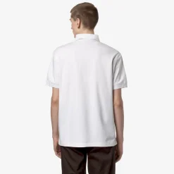K-WAY Alderic Stretch Jersey - Polo Shirts - Polo - Man - White Clearance