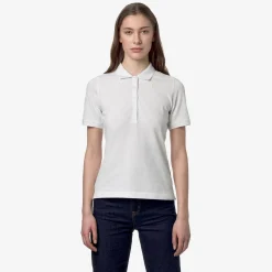 K-WAY Ali - Polo Shirts - Polo - Woman - White Flash Sale