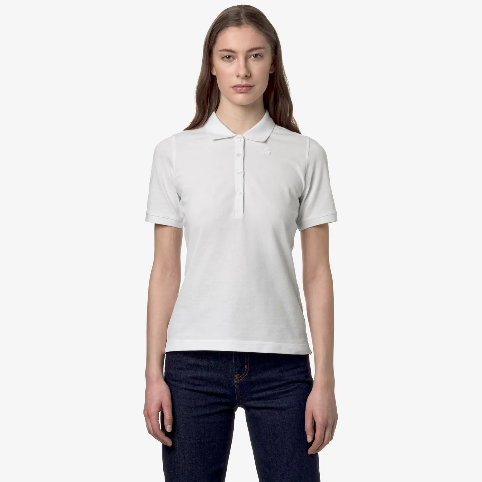 K-WAY Ali - Polo Shirts - Polo - Woman - White Flash Sale