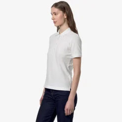 K-WAY Ali - Polo Shirts - Polo - Woman - White Flash Sale