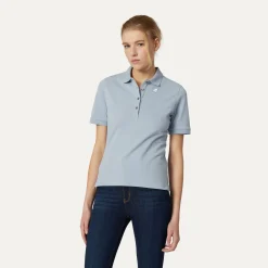 K-WAY Ali - Polo Shirts - Polo - Woman - Azure Blizzard Cheap