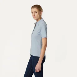 K-WAY Ali - Polo Shirts - Polo - Woman - Azure Blizzard Cheap