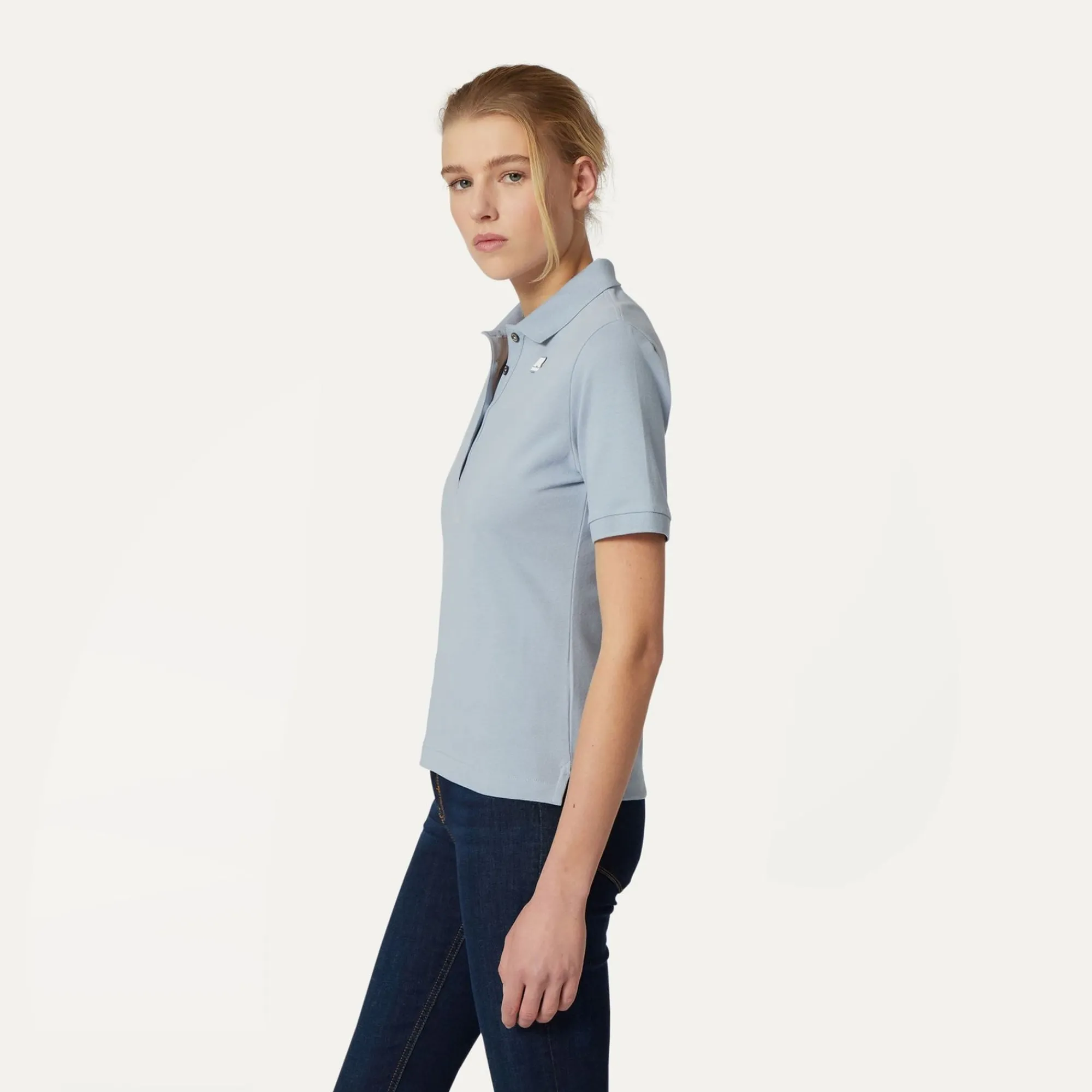 K-WAY Ali - Polo Shirts - Polo - Woman - Azure Blizzard Cheap