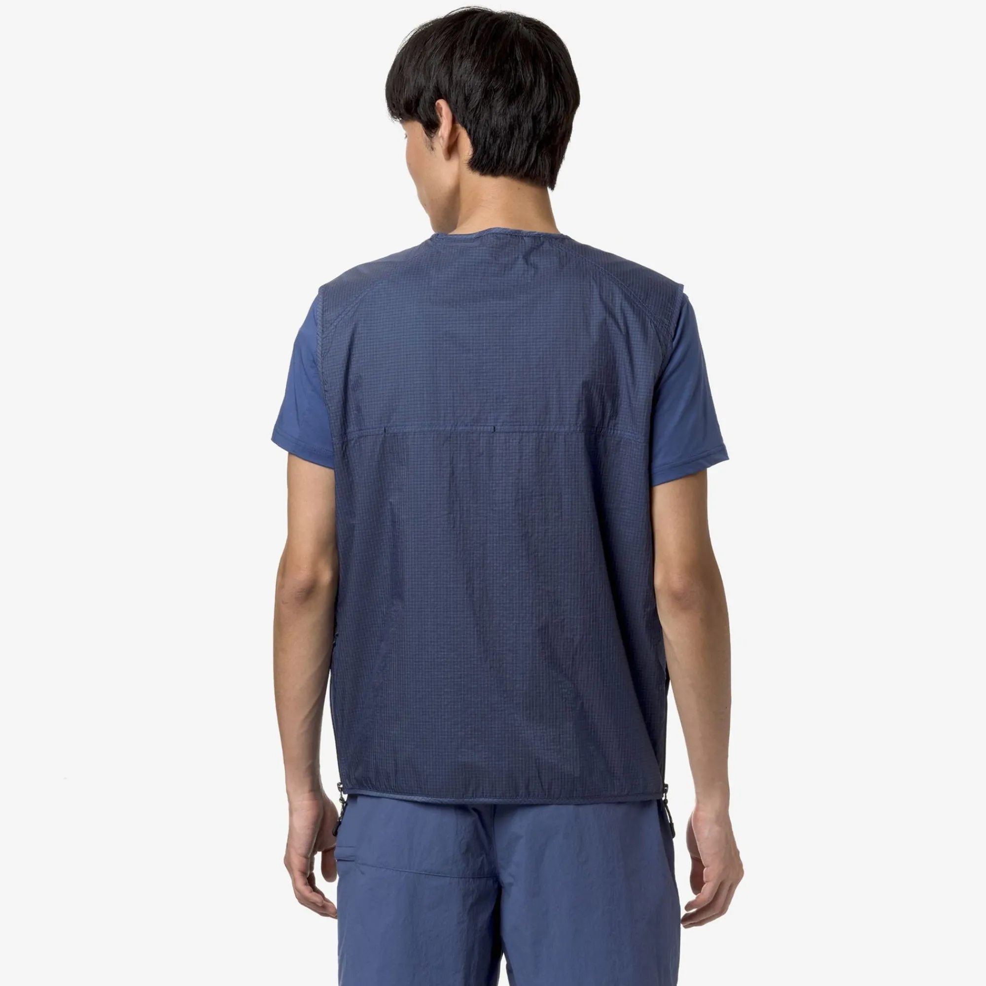 K-WAY Allos - Jackets - Vest - Unisex - Blue Fiord Ripstop Sale