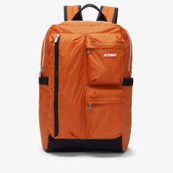 K-WAY Ambert - Bags - Backpack - Unisex - Orange Rust Cheap