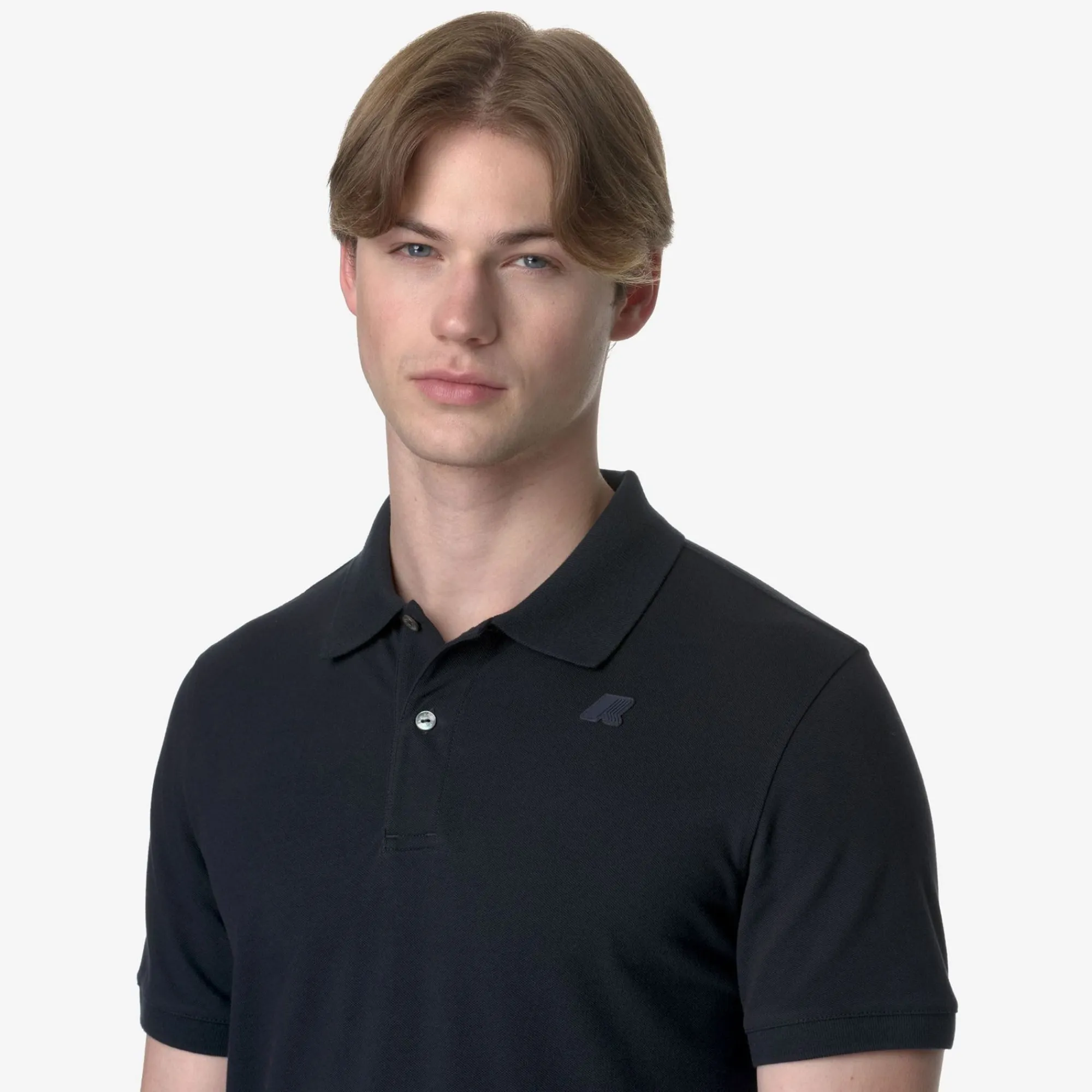 K-WAY Amedee Pique - Polo Shirts - Polo - Man - Blue Depth Online