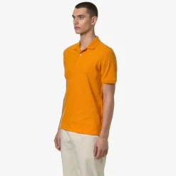 K-WAY Amedee Pique - Polo Shirts - Polo - Man - Orange Md Shop
