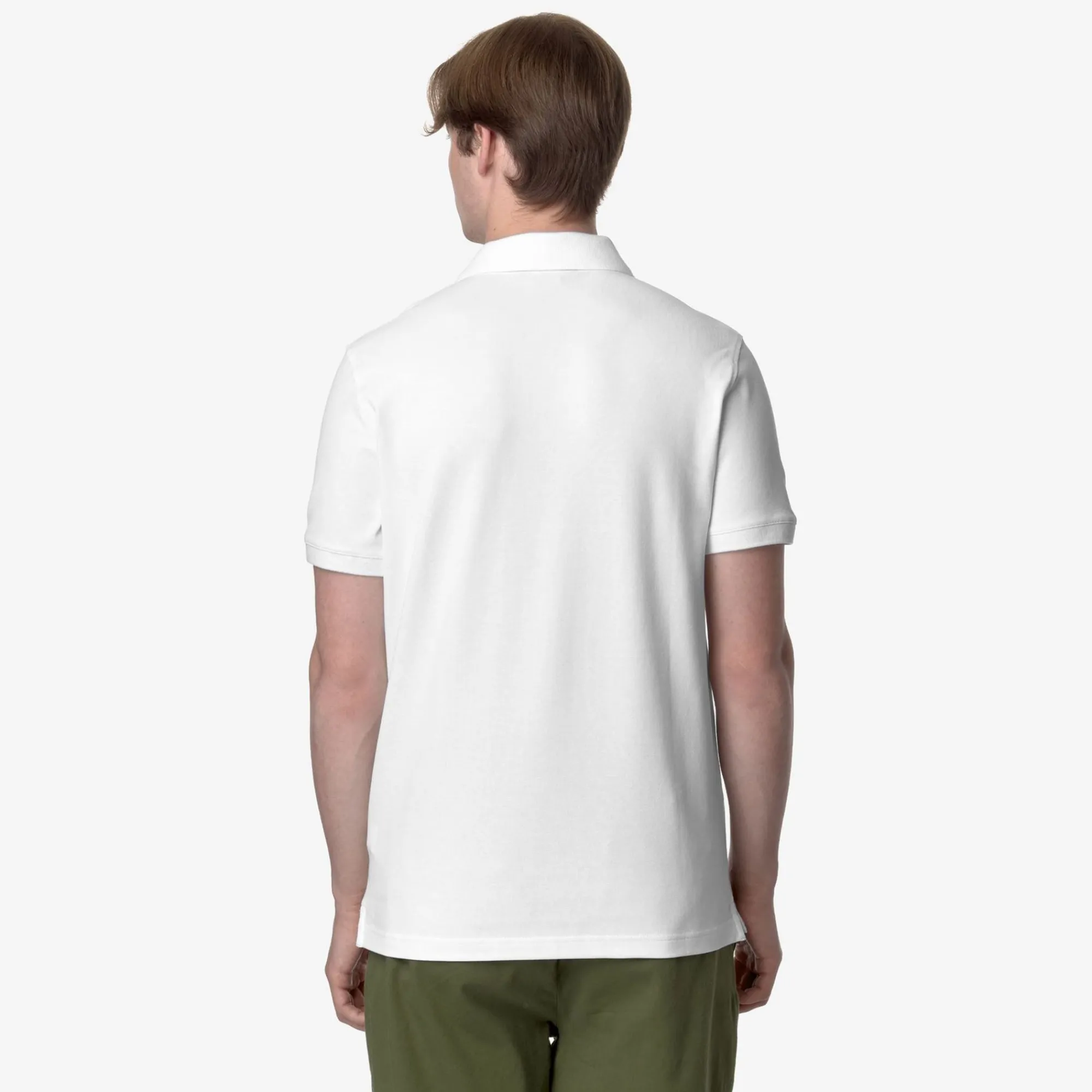 K-WAY Amedee Pique - Polo Shirts - Polo - Man - White New