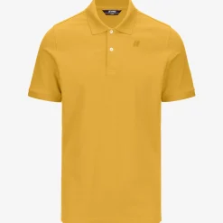 K-WAY Amedee Pique - Polo Shirts - Polo - Man - Yellow Mimosa Flash Sale