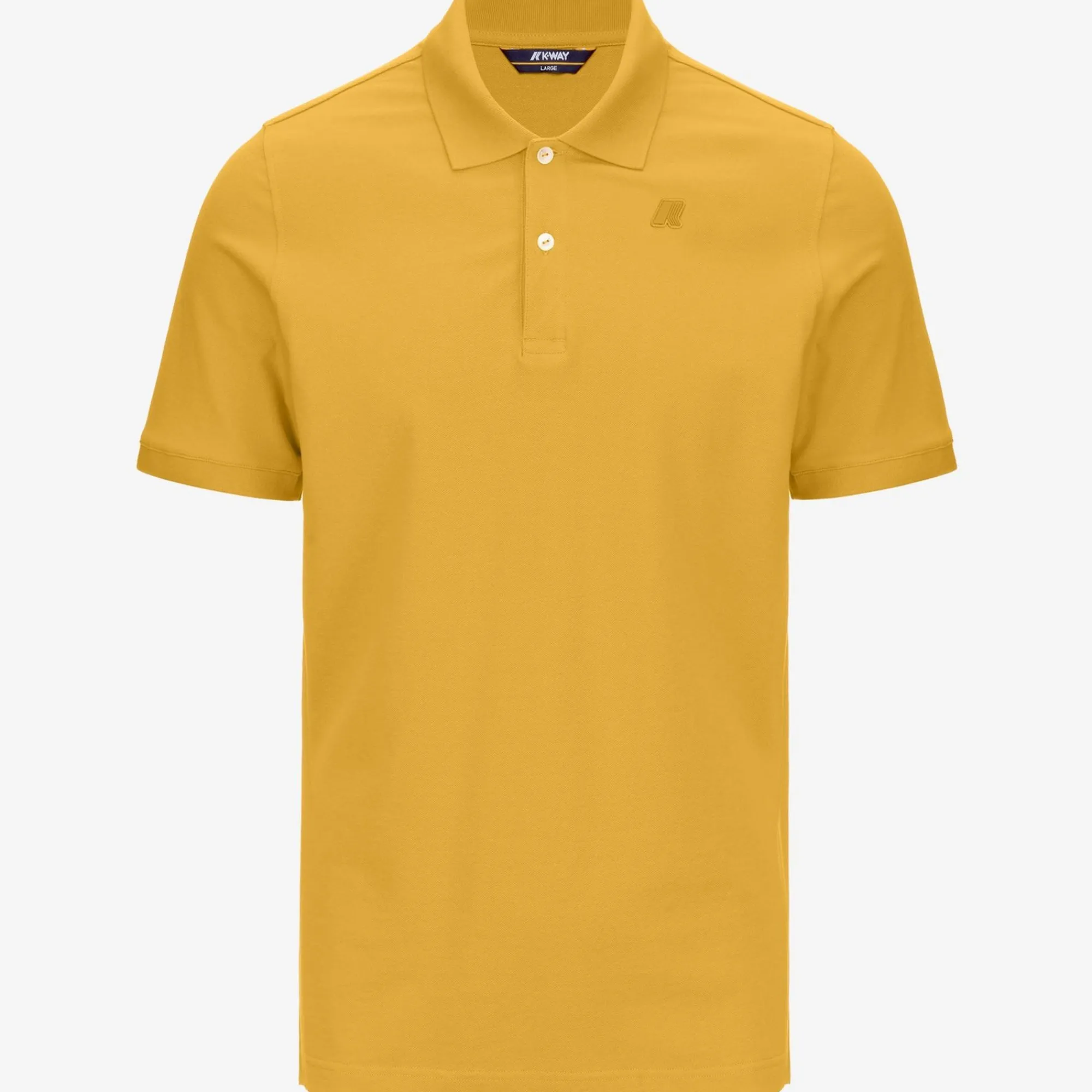 K-WAY Amedee Pique - Polo Shirts - Polo - Man - Yellow Mimosa Flash Sale