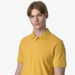 K-WAY Amedee Pique - Polo Shirts - Polo - Man - Yellow Mimosa Flash Sale