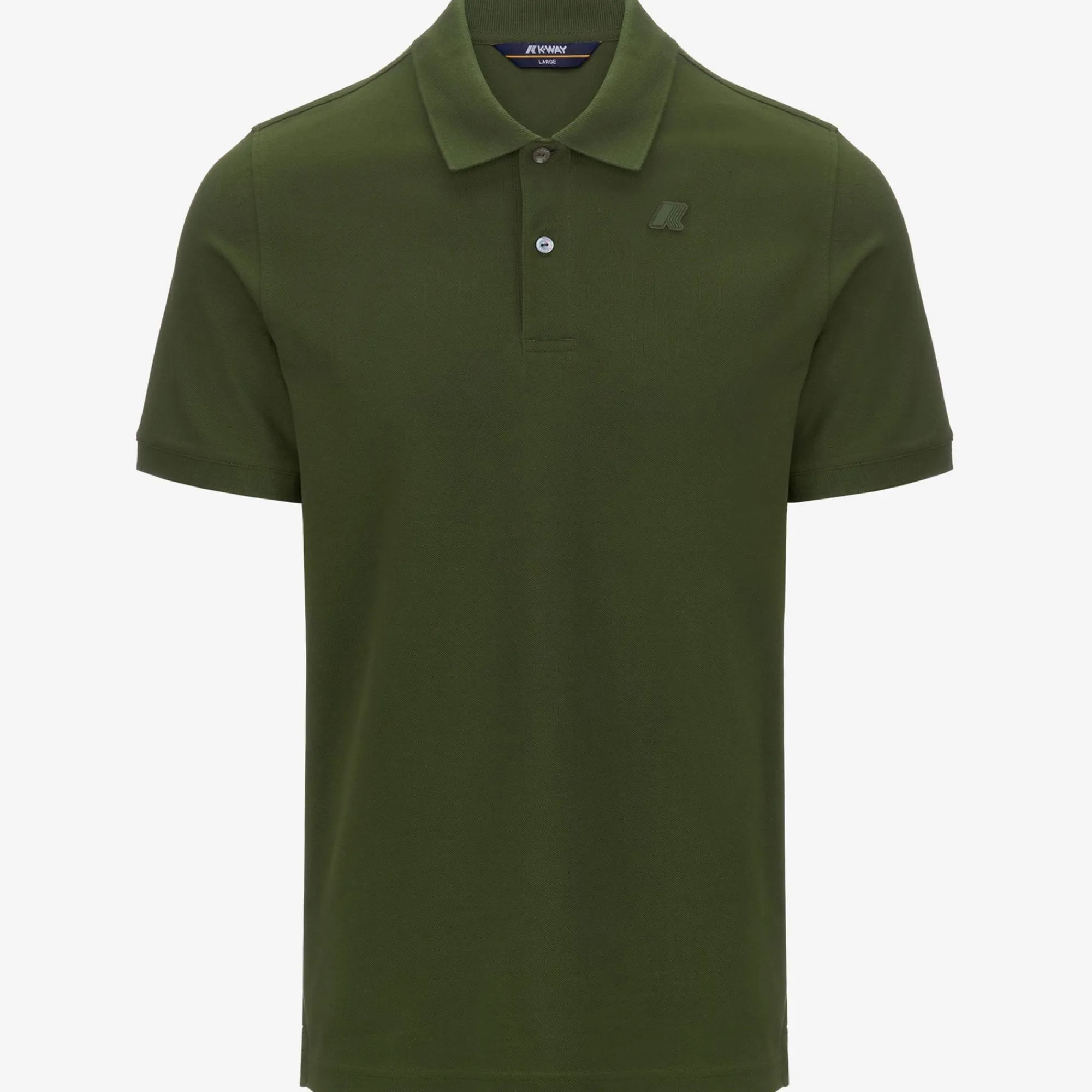 K-WAY Amedee Pique - Polo Shirts - Polo - Man - Green Cypress Online