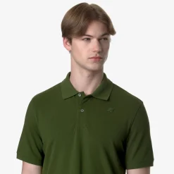 K-WAY Amedee Pique - Polo Shirts - Polo - Man - Green Cypress Online
