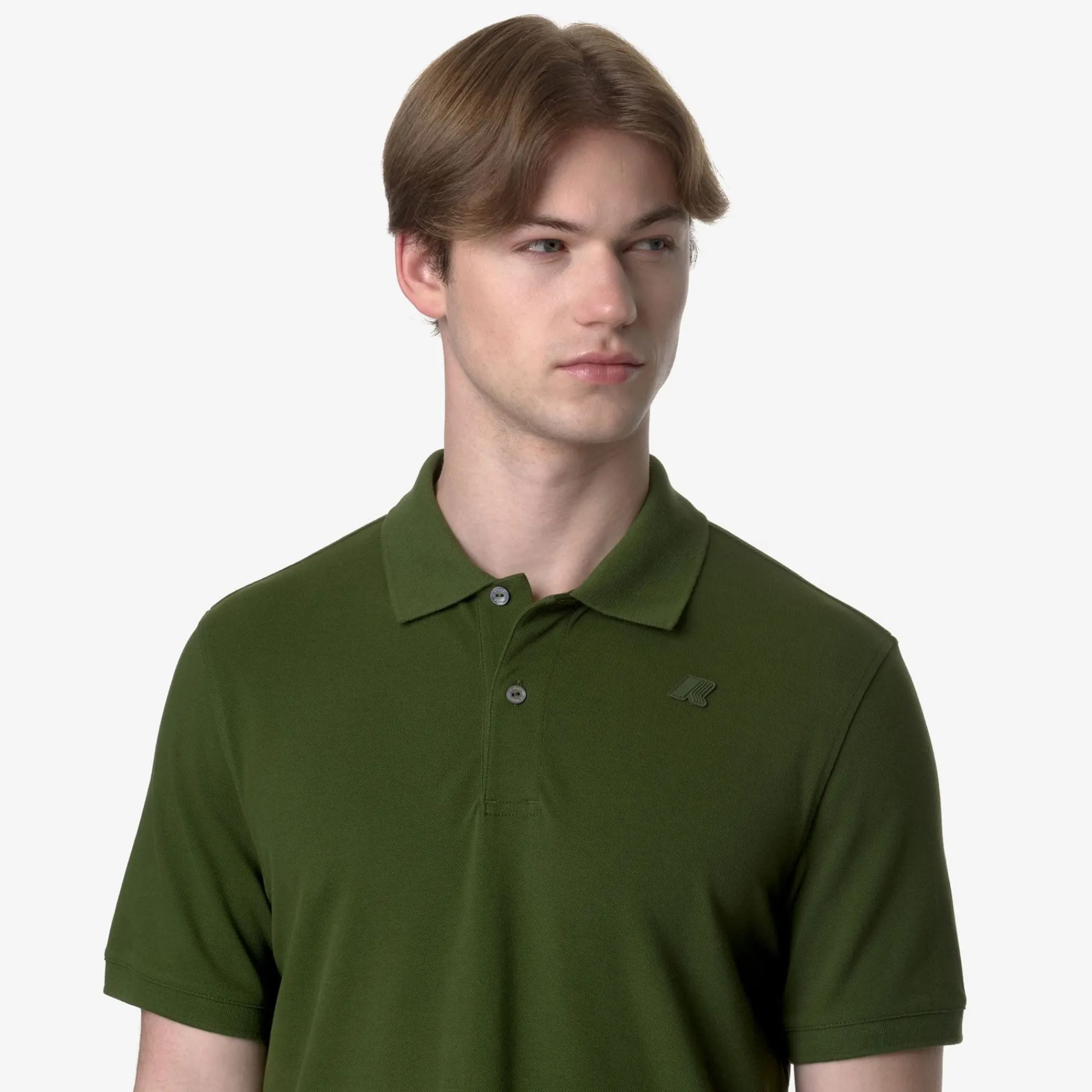 K-WAY Amedee Pique - Polo Shirts - Polo - Man - Green Cypress Online