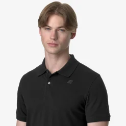 K-WAY Amedee Pique - Polo Shirts - Polo - Man - Black Pure Outlet