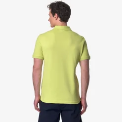 K-WAY Amedee Pique - Polo Shirts - Polo - Man - Green Celery Clearance