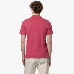 K-WAY Amedee Pique - Polo Shirts - Polo - Man - Dk Pink Best