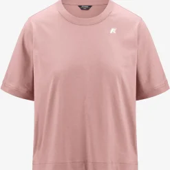 K-WAY Ameline - T-Shirtstop - T-Shirt - Woman - Pink Ash New