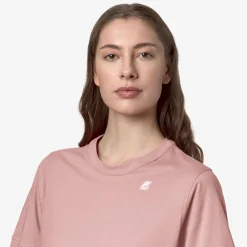 K-WAY Ameline - T-Shirtstop - T-Shirt - Woman - Pink Ash New