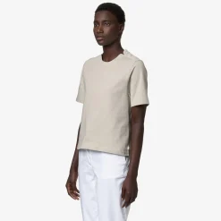 K-WAY Amilly - T-Shirtstop - T-Shirt - Woman - Beige Lt Online