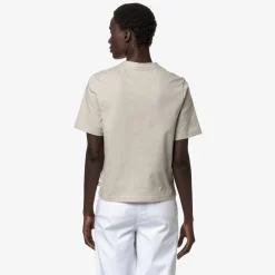 K-WAY Amilly - T-Shirtstop - T-Shirt - Woman - Beige Lt Online