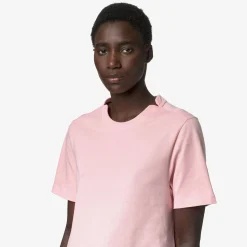 K-WAY Amilly - T-Shirtstop - T-Shirt - Woman - Pink Ash Cheap