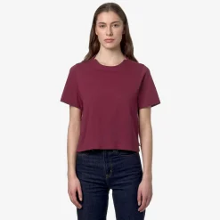 K-WAY Amilly - T-Shirtstop - T-Shirt - Woman - Red Dk Shop
