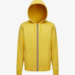 K-WAY Anthony - Fleece - Jacket - Man - Yellow Sunstruck Shop