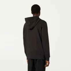 K-WAY Anthony - Fleece - Jacket - Man - Black Pure Clearance