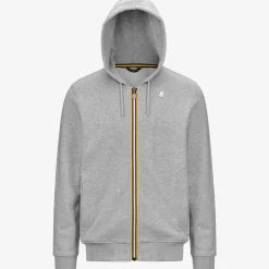 K-WAY Anthony - Fleece - Jacket - Man - Grey Mel New
