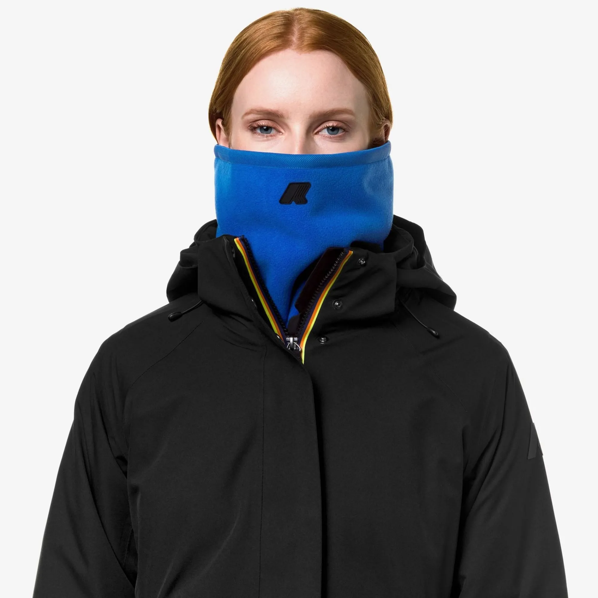 K-WAY Aravis Sherpa Polar - Scarves - Warmneck - Unisex - Blue Royal Marine Best Sale