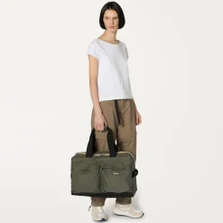 K-WAY Ardelu M - Bags - Duffle - Unisex - Green Blackish Flash Sale