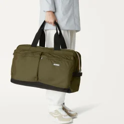 K-WAY Ardelu M - Bags - Duffle - Unisex - Green Blackish Clearance