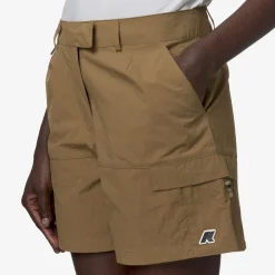 K-WAY Argalps - Shorts - Cargo - Woman - Brown Corda Best