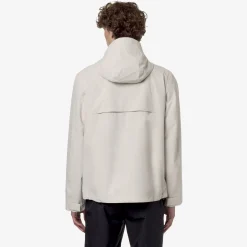 K-WAY Arnaud Eco Sd Contrast - Jackets - Short - Man - Beige L-Green C Best Sale