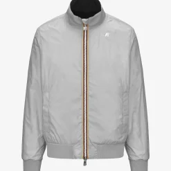 K-WAY Arsene Plus.2 Reversible - Jackets - Short - Man - Black-Grey A Fashion