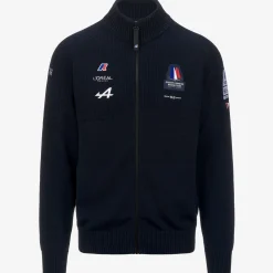 K-WAY Ault Orient Express Team Ac - Knitwear - Jacket - Unisex - Blue Dress New