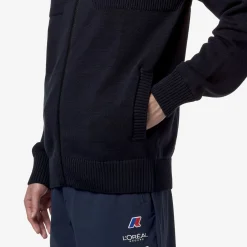 K-WAY Ault Orient Express Team Ac - Knitwear - Jacket - Unisex - Blue Dress New