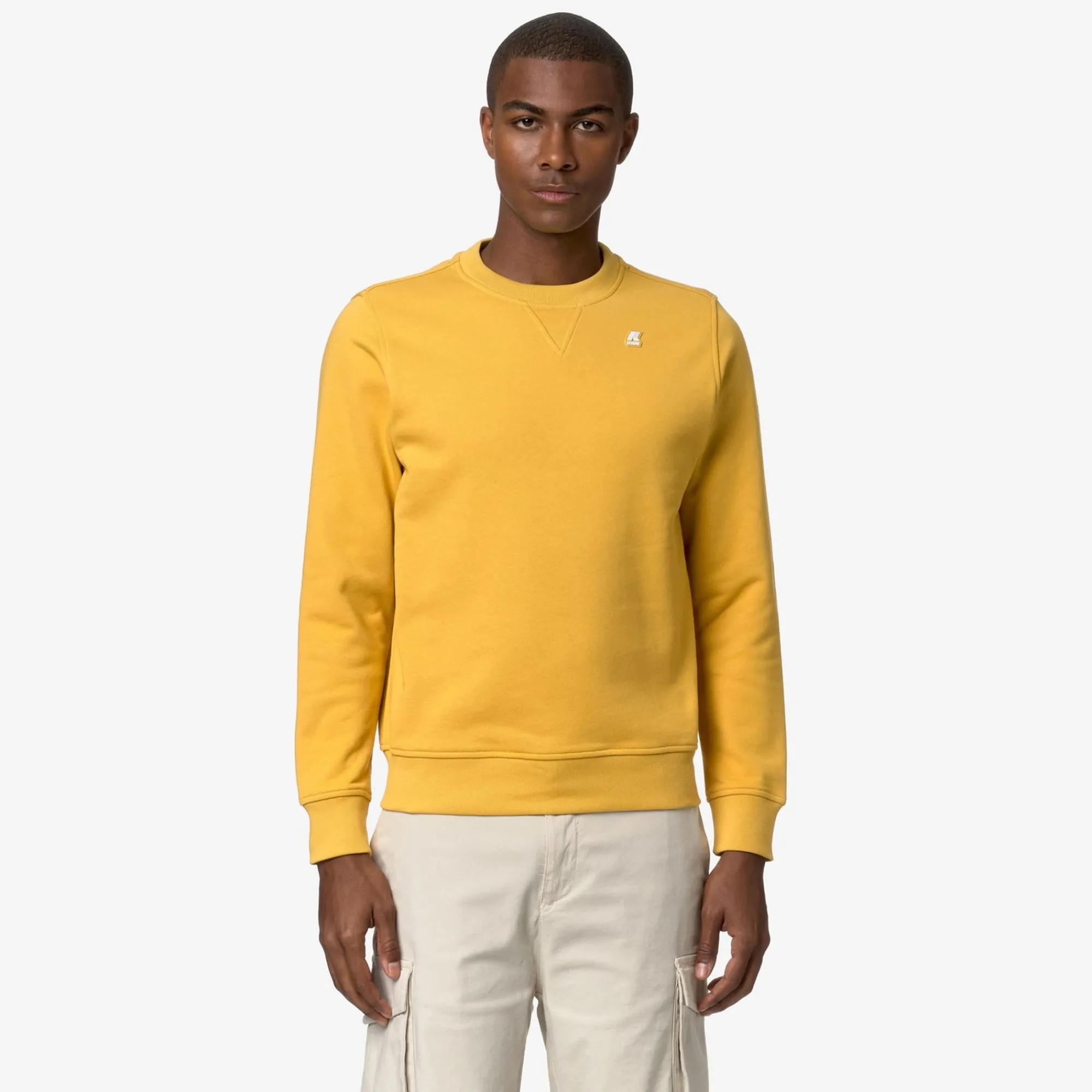 K-WAY Baptiste - Fleece - Jumper - Man - Yellow Mimosa Online
