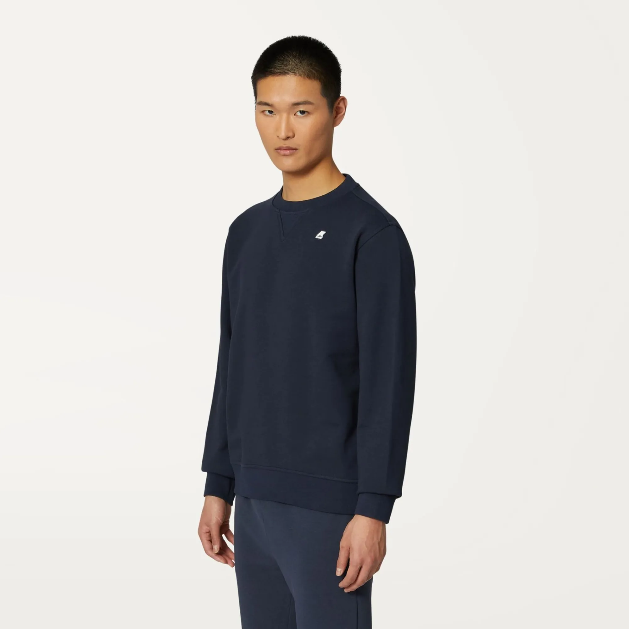 K-WAY Baptiste - Fleece - Jumper - Man - Blue Depth Flash Sale