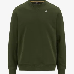K-WAY Baptiste - Fleece - Jumper - Man - Green Cypress Best