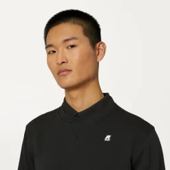 K-WAY Baptiste - Fleece - Jumper - Man - Black Pure Cheap